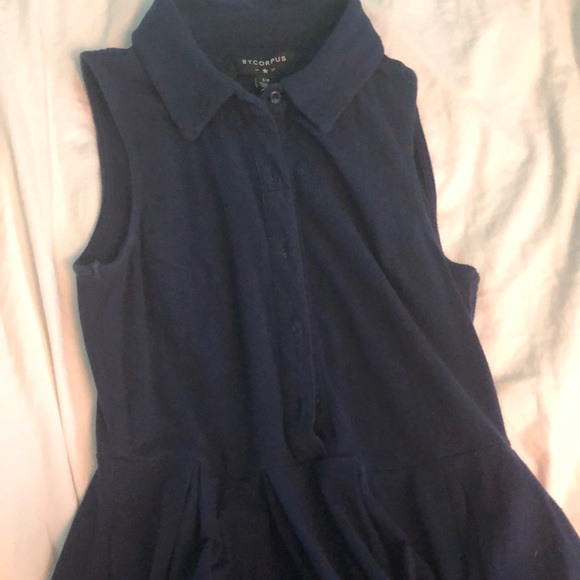 Dark blue dress - Picture 3 of 4